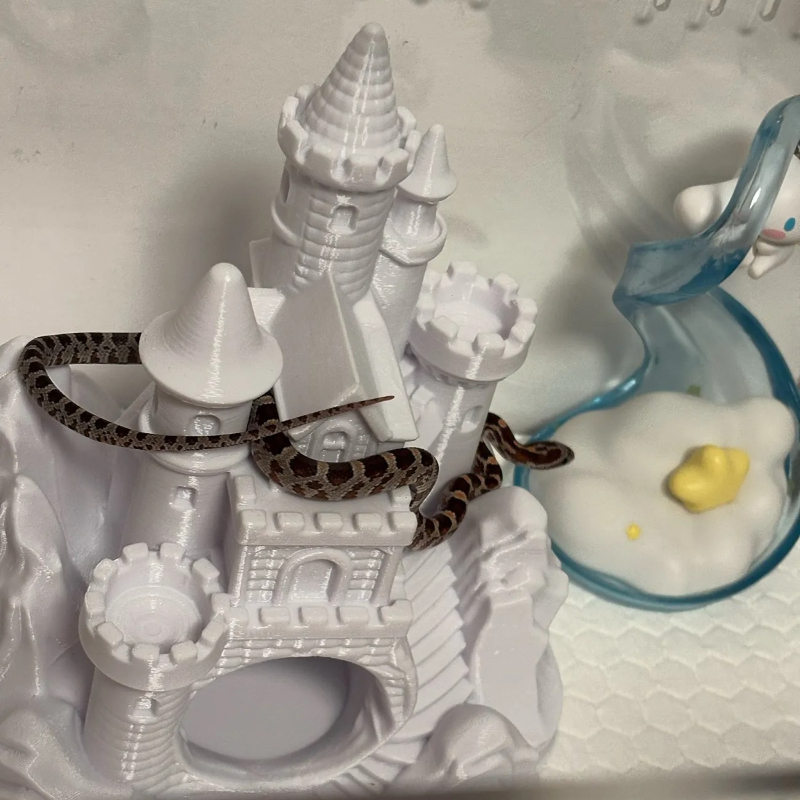 Ocean Aquarium - Fairy Tale Castle 3D Print Aquarium