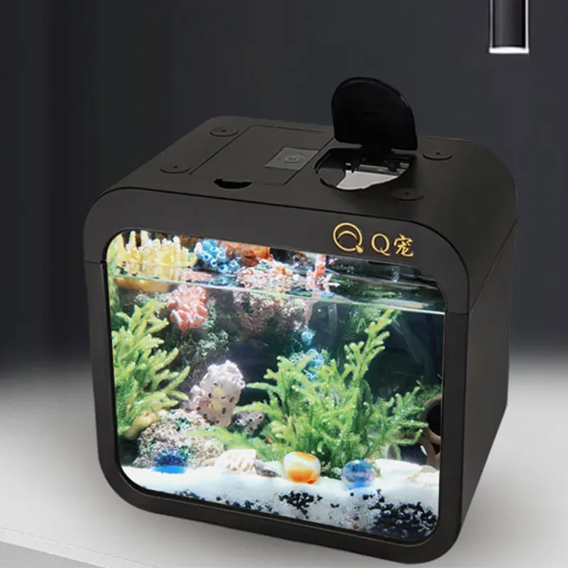 Saltwater Tank - Desktop Transparent Acrylic Fish Tank Plastic