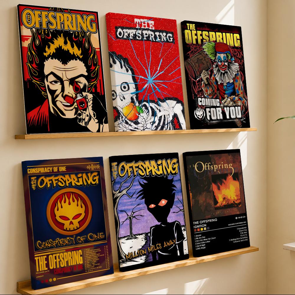 Live Rock - Alternative Rock Band O-The Offspring Framed