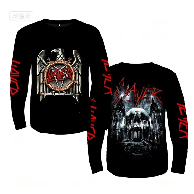 3D Long Sleeve Rock Slayer Ban - Live Rock recension och pris
