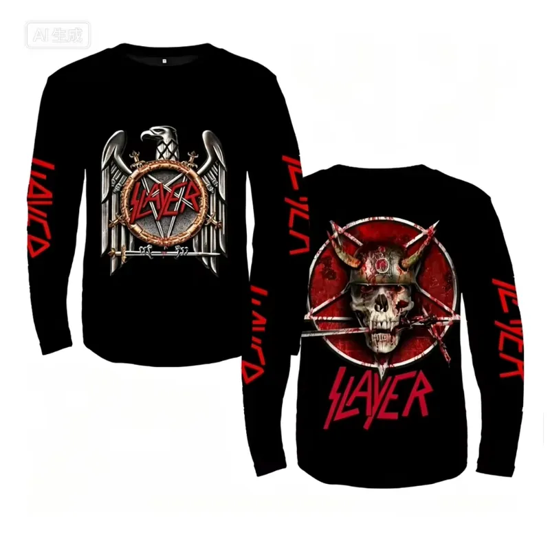 3D Long Sleeve Rock Slayer Ban - Live Rock recension och pris