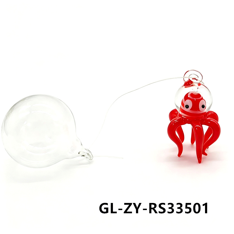 Floating Glass Octopus Figurin - Aquarium Marine World recension och pris