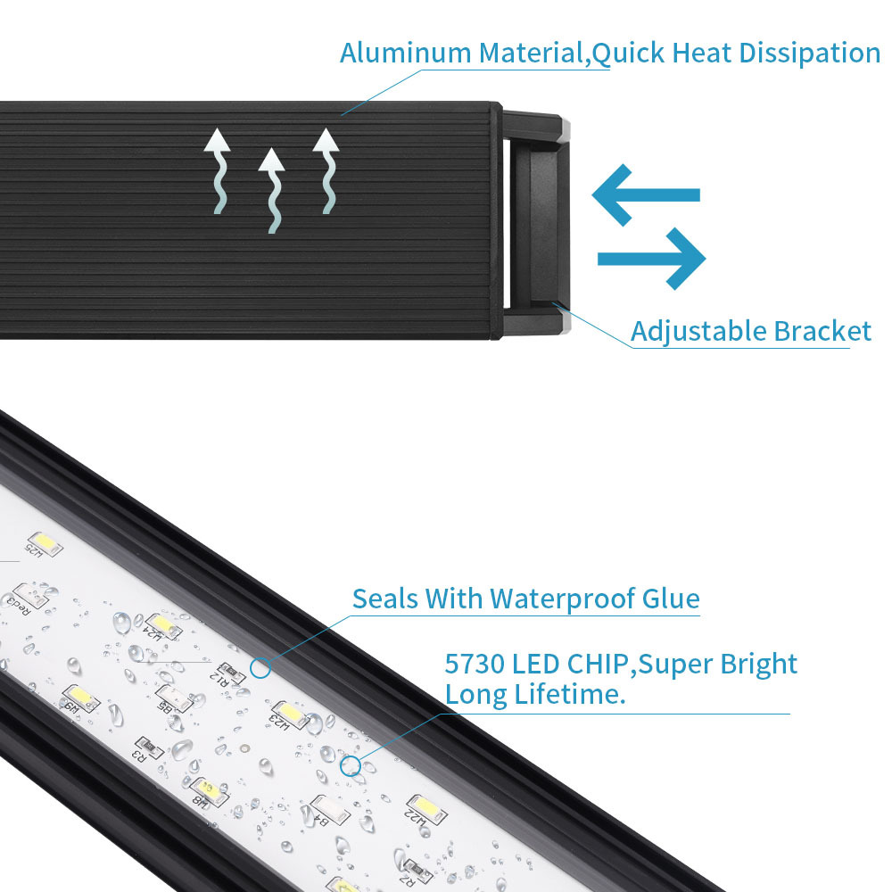 Adjustable Brightness of Fish  - Reef Lighting recension och pris