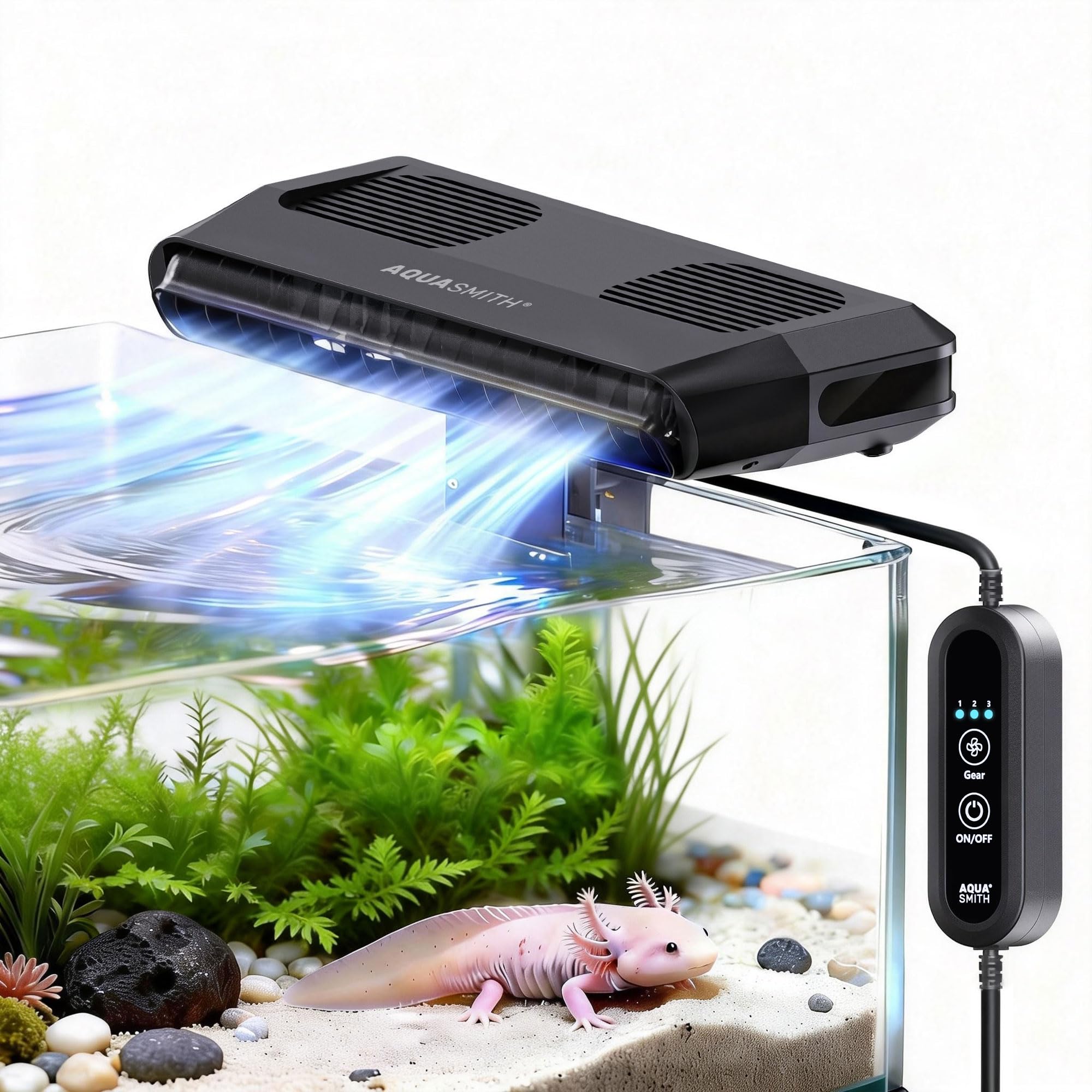 Aquarium Fan, Ultra-Quiet Fish - Marine Coral recension och pris