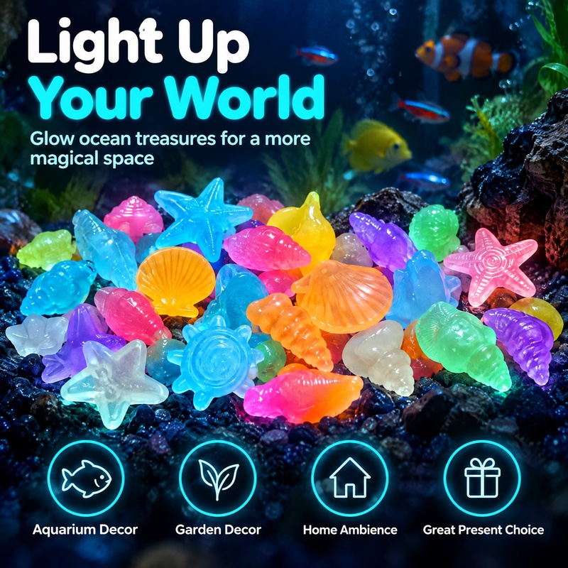50-100PCSFluorescent marine li - Marine Aquarium recension och pris