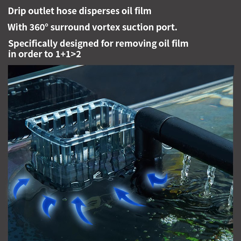 3W Aquarium Surface Oil Skimme - Reef Tank Filter recension och pris