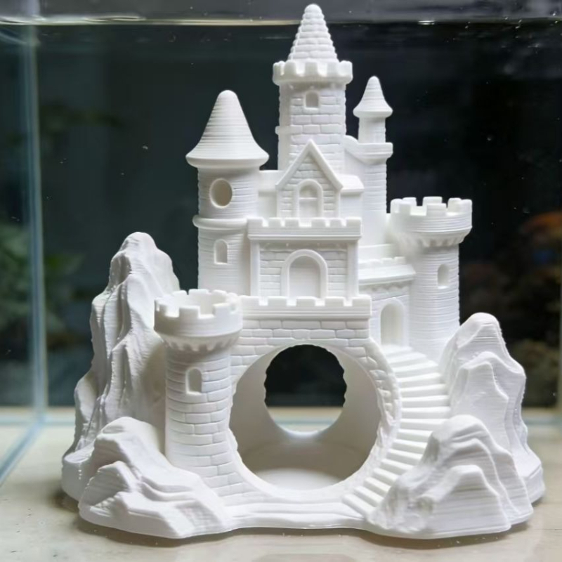 Fairy Tale Castle 3D Print Aqu - Ocean Aquarium recension och pris