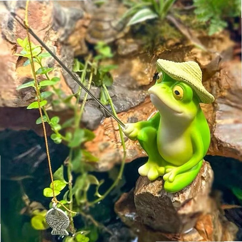 Creative Umbrella Frog Garden  - Marine Fish Tank recension och pris