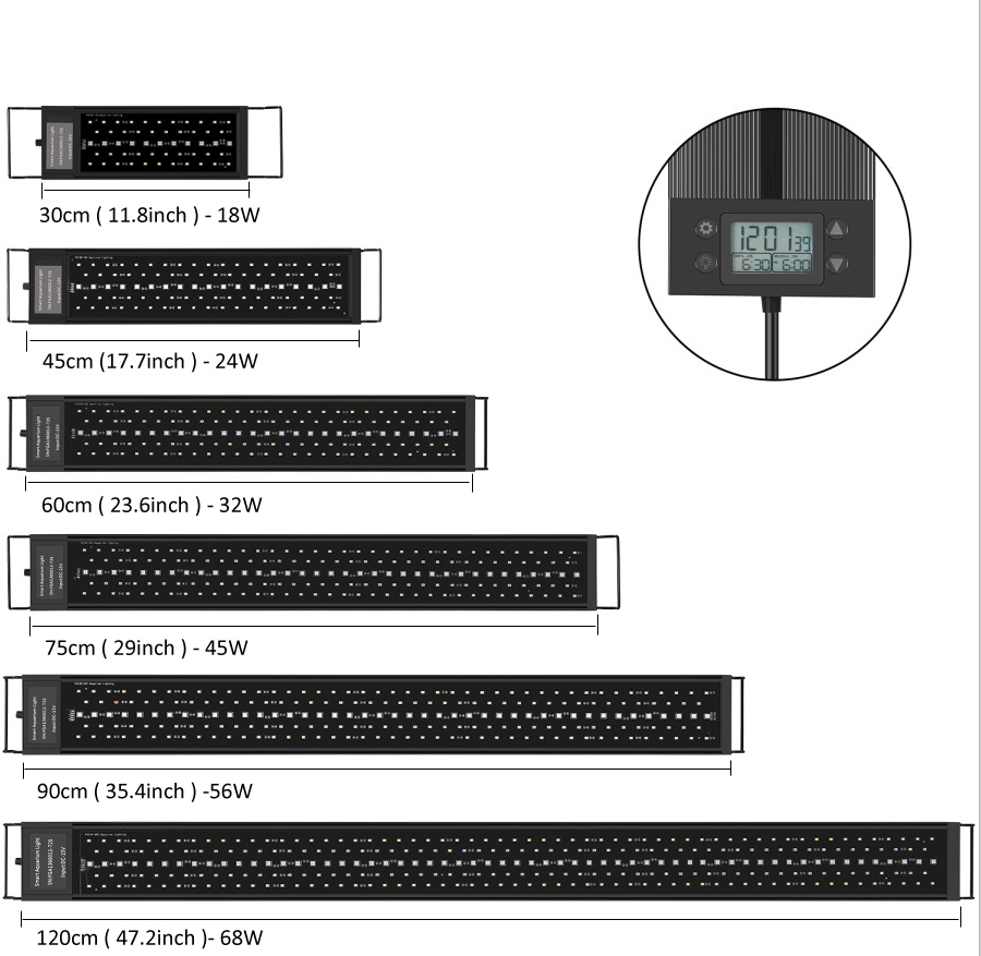 Programmable 8 Colors Auto On  - Reef Lighting recension och pris